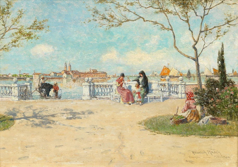 Heinrich Rasch - Venetian Scene
