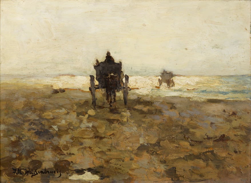 Johan Hendrik Weissenbruch - Shell cart