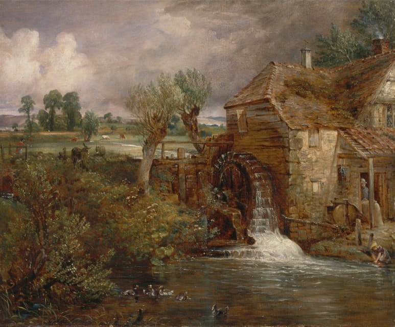 John Constable - Parham Mill, Gillingham