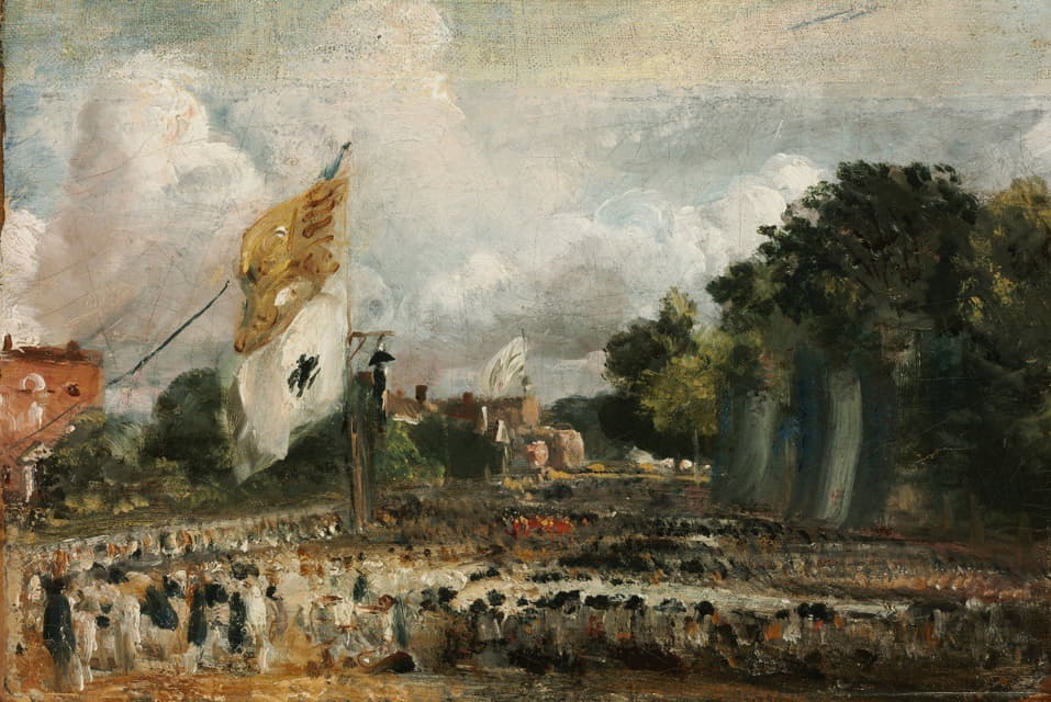 法国和盟国在巴黎结束了在东伯格霍尔特举行的1814年和平庆典