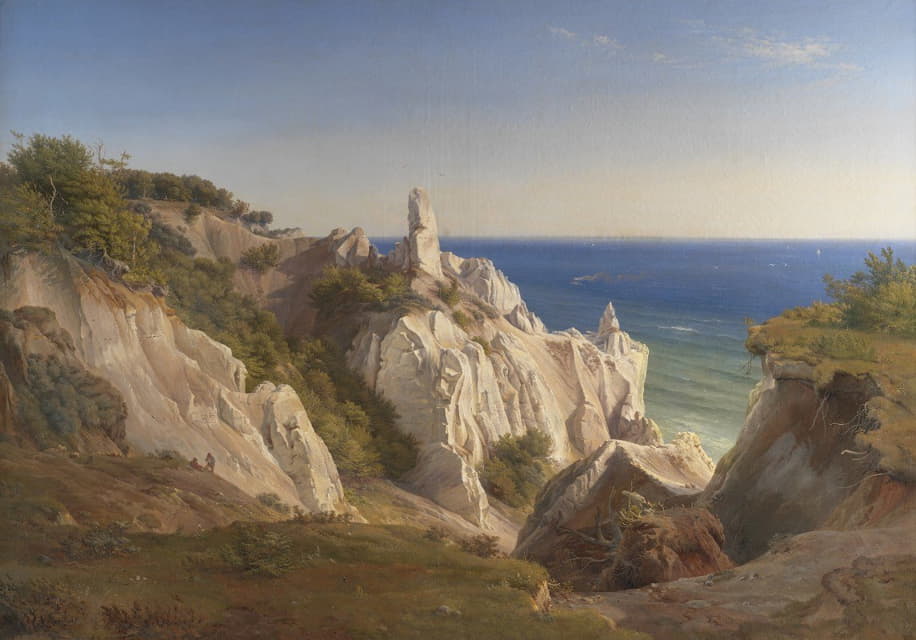 Louis Gurlitt - The Cliffs of the Island of Møn