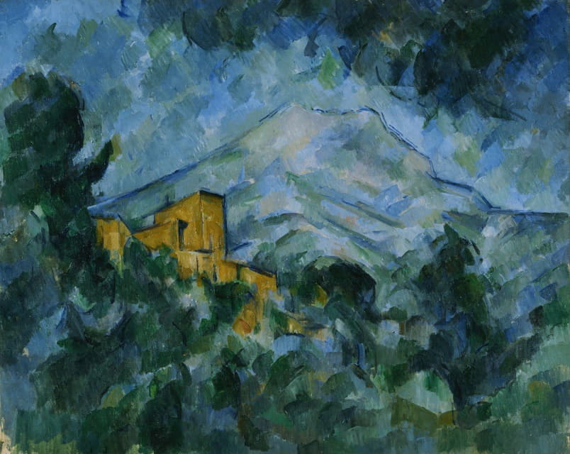 Paul Cézanne - Mont Sainte-Victoire and Château Noir