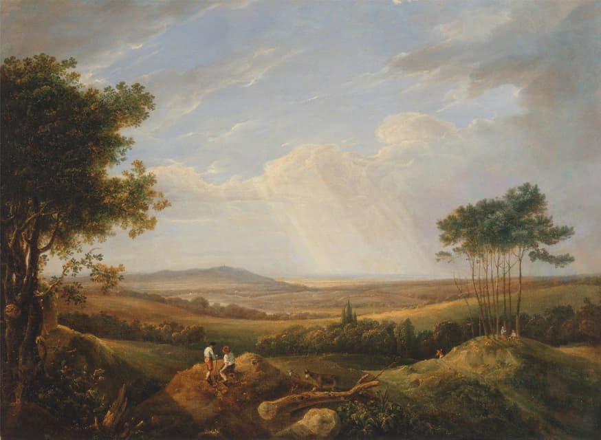 Thomas Hastings - Landscape with Figures