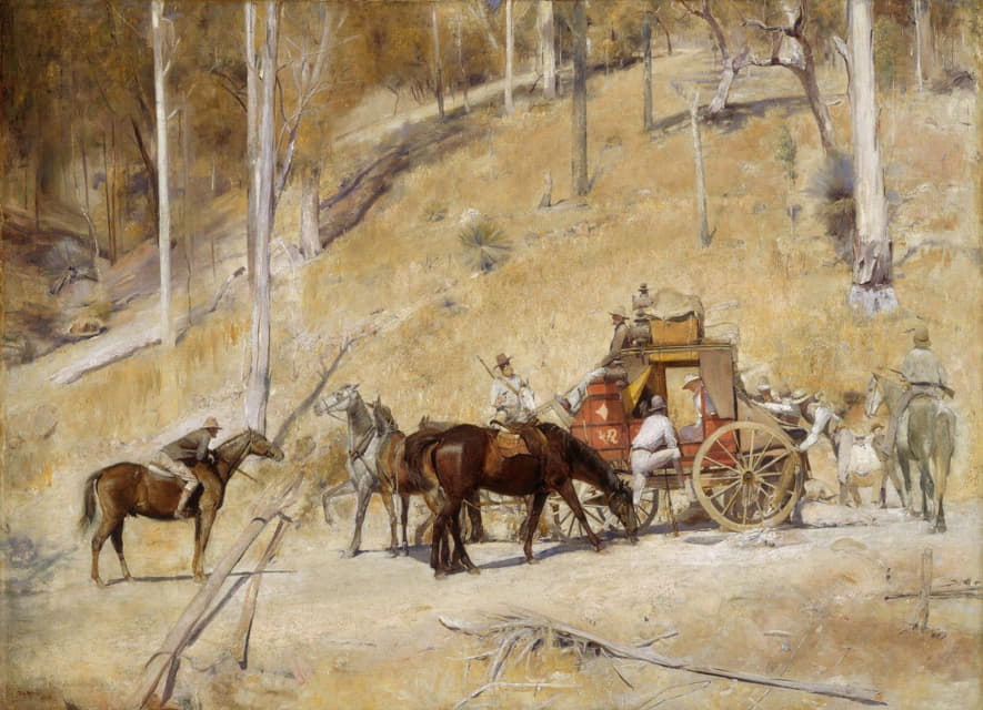 Tom Roberts - Bailed up