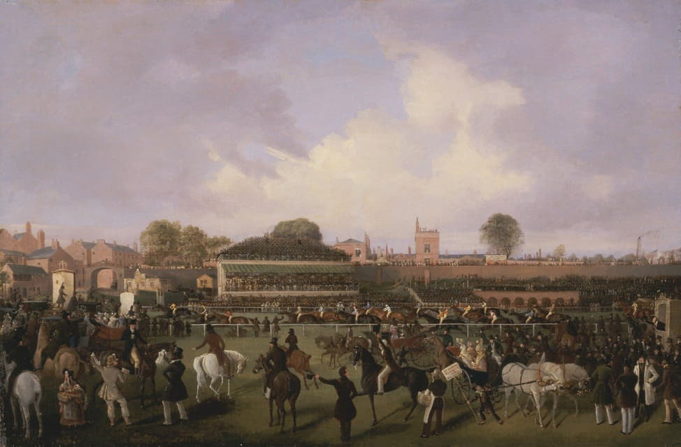 William Tasker - Lord Westminster’s Cardinal Puff, with Sam Darling Up, Winning the Tradesman’s Plate, Chester