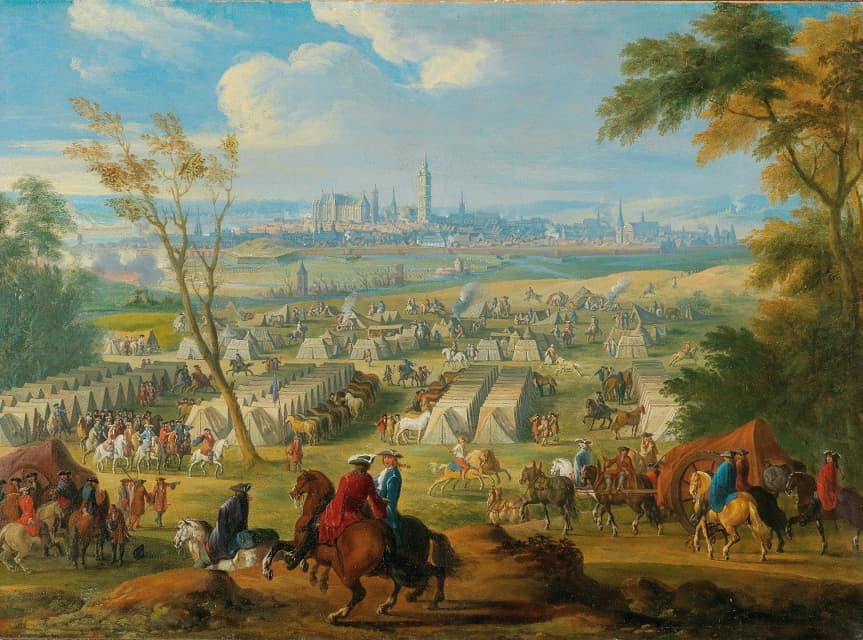 Jean Baptiste Martin - The Siege of Mons