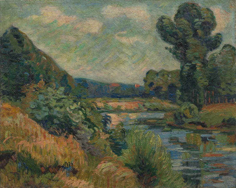 Armand Guillaumin - The Banks of the Marne at Charenton