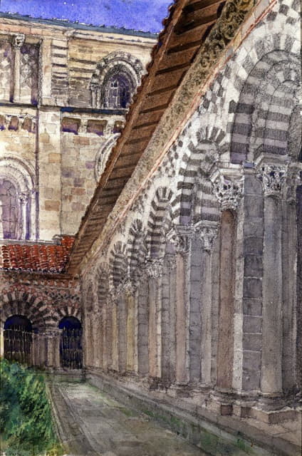 Cass Gilbert - Cathedral Cloister at Le Puy