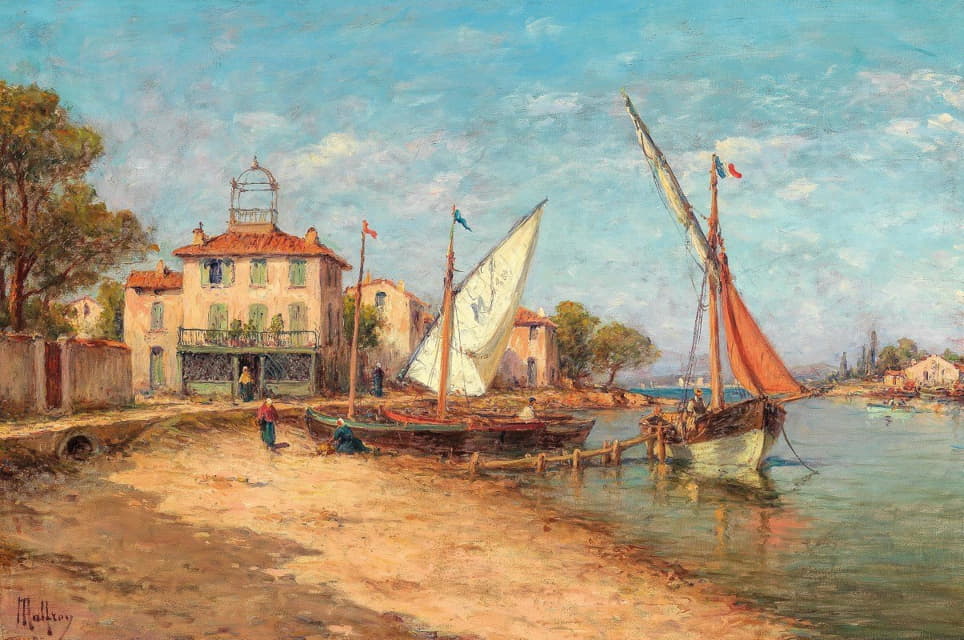 Henry Malfroy - Les Sablettes pres Touloun