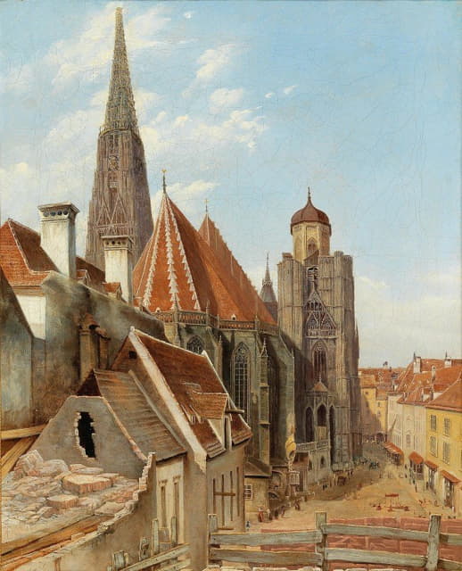 Anonymous - View of St. Stephen’s Cathedral