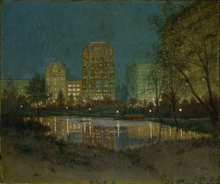 William A. Coffin - Central Park and the Plaza