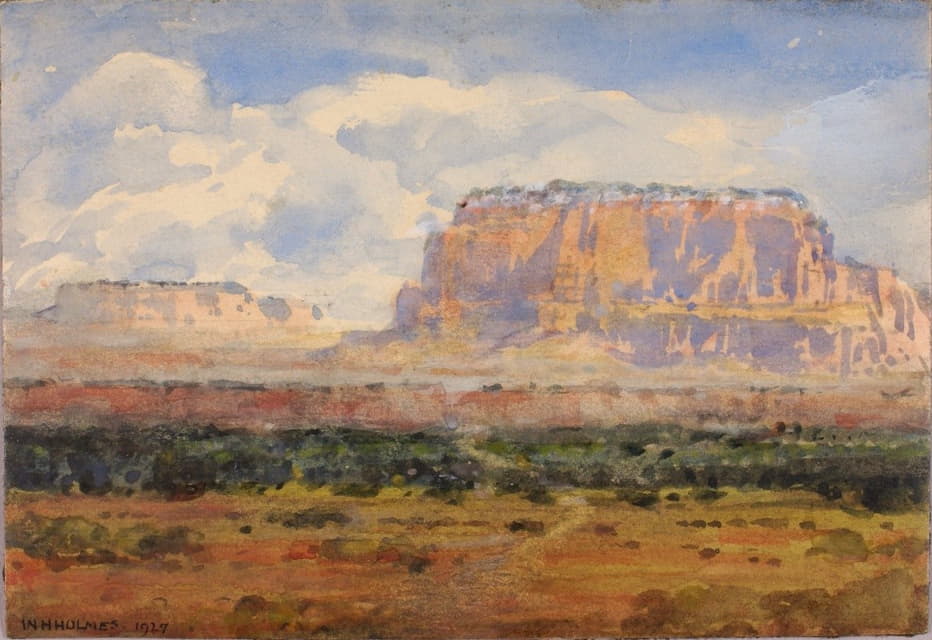 William Henry Holmes - The Enchanted Mesa