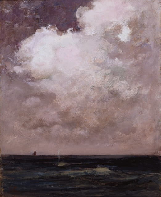 William Morris Hunt - The Spouting Whale
