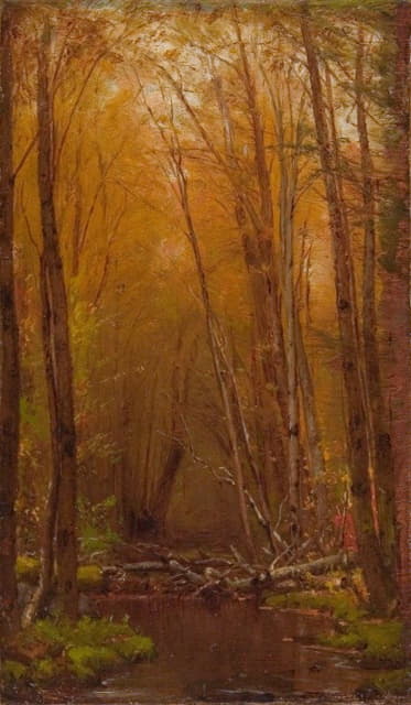 Worthington Whittredge - The Birches Of The Catskills
