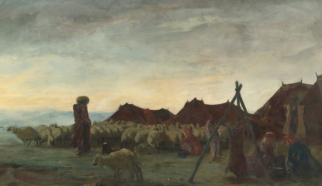 Alexander Evgenievich Yakovlev - Nomads In The Region Of Meshed