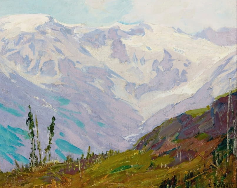 Edward Henry Potthast - Canadian Rockies