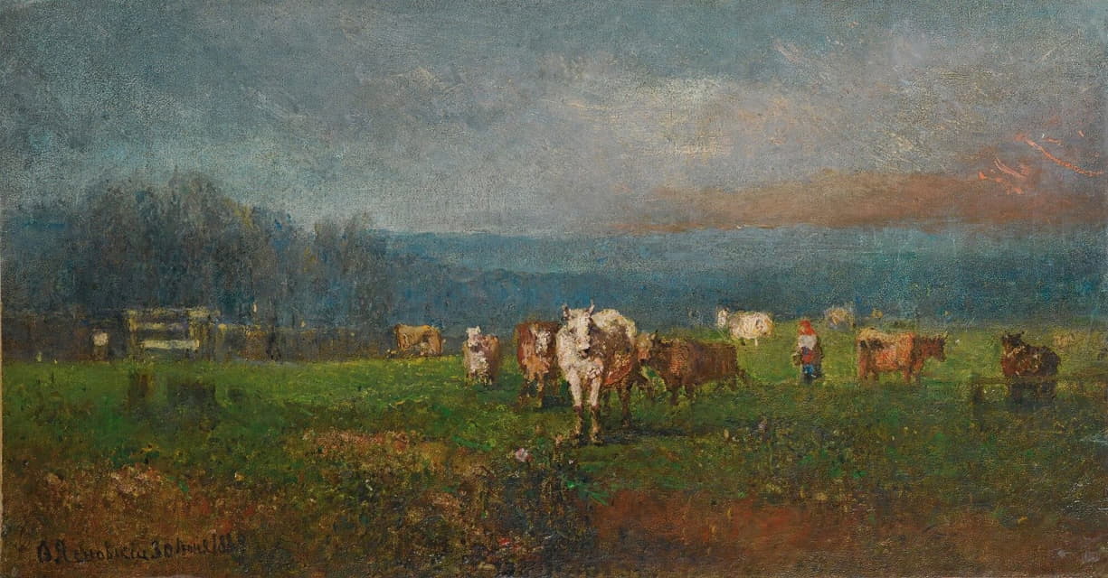 Fedor Ivanovich Yasnovsky - Rural Landscape