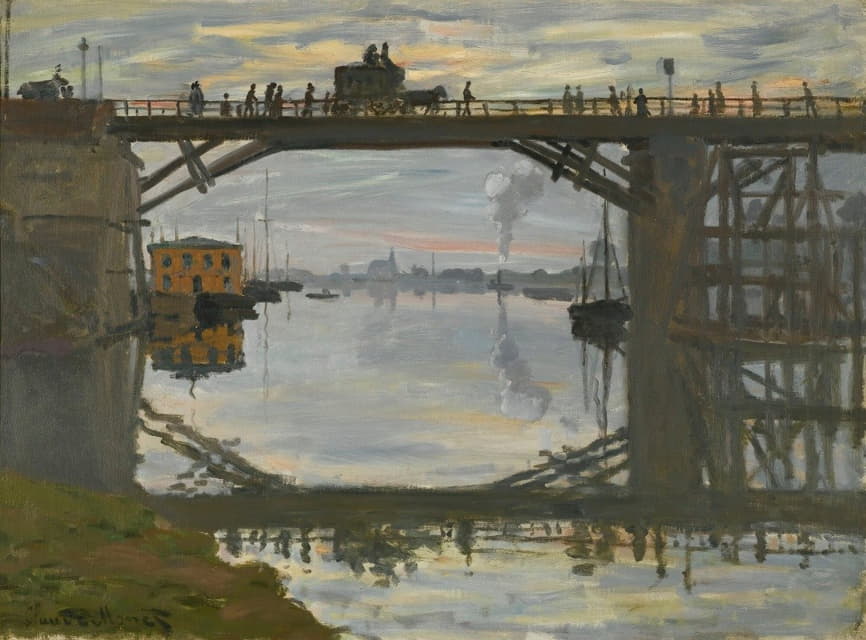 Claude Monet - Le Pont De Bois