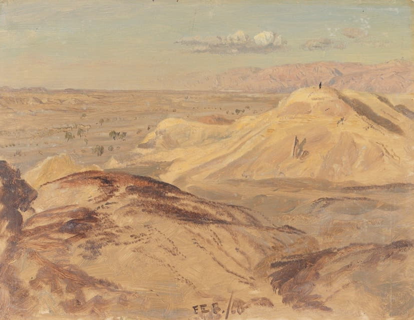 Frederic Edwin Church - Landscape near Petra