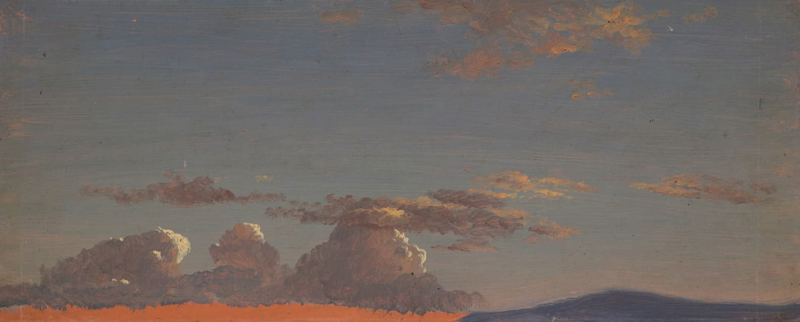 Frederic Edwin Church - Maine sky study