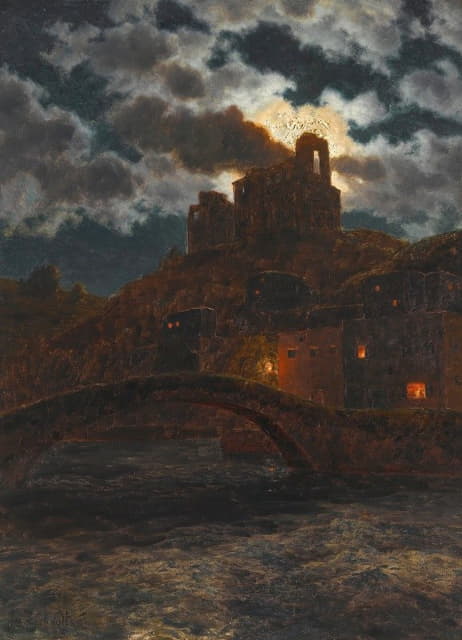 Ivan Fedorovich Choultse - On The Banks At Twilight