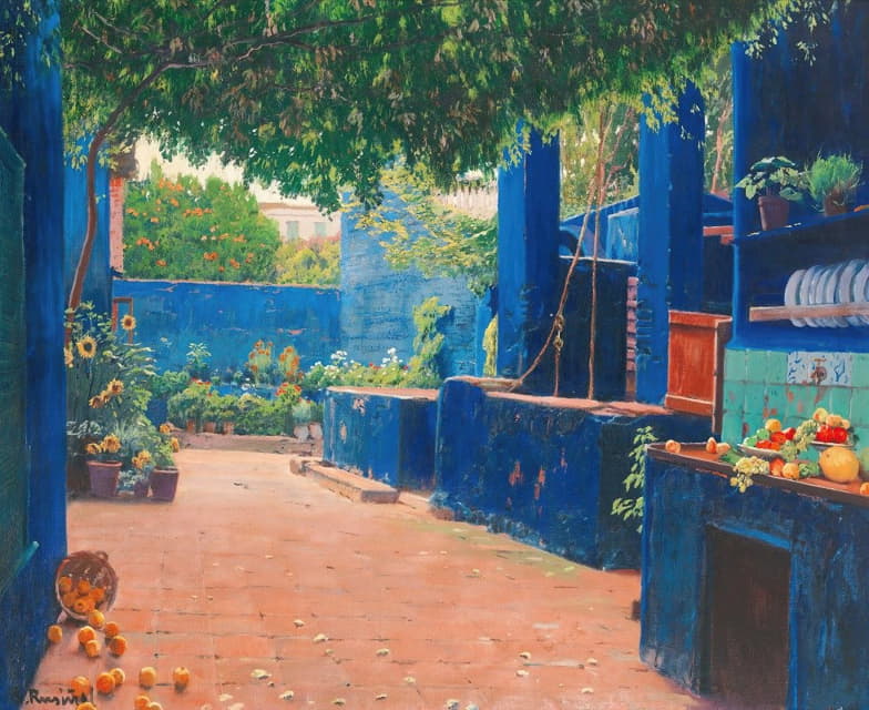 蓝色庭院，阿雷尼斯