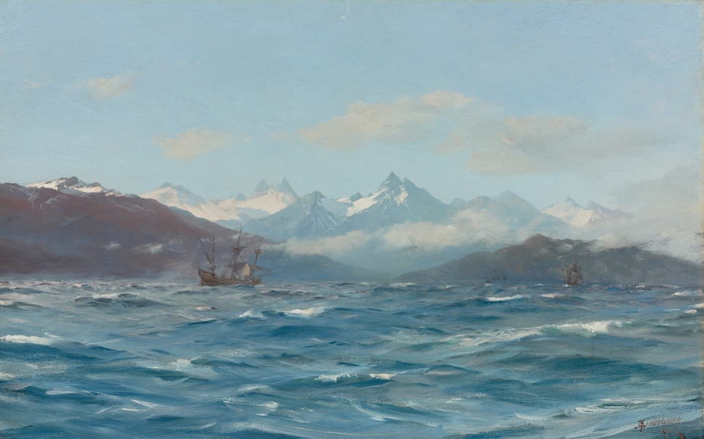 Thomas Jacques Somerscales - Crossing The Straits Of Magellan
