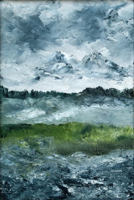 August Strindberg - Landscape Study