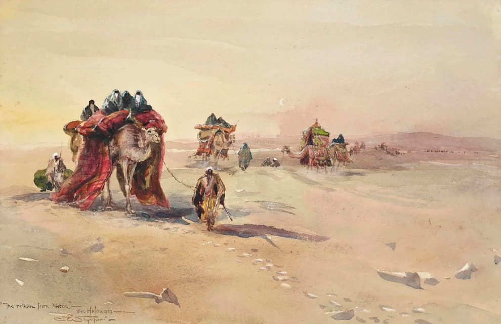 Charles Whymper - The return from Mecca