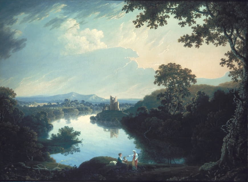 Thomas Wright - Landscape in Wales