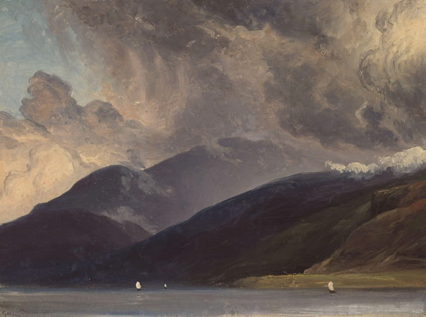 Thomas Fearnley - From Balestrand at the Sognefjord