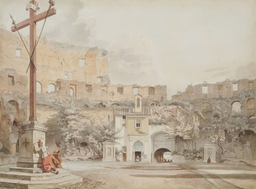 William Pars - Interior Of The Colosseum, Rome