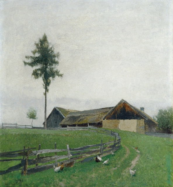 Ferdinand Brunner - Bauernhof bei Zwettl