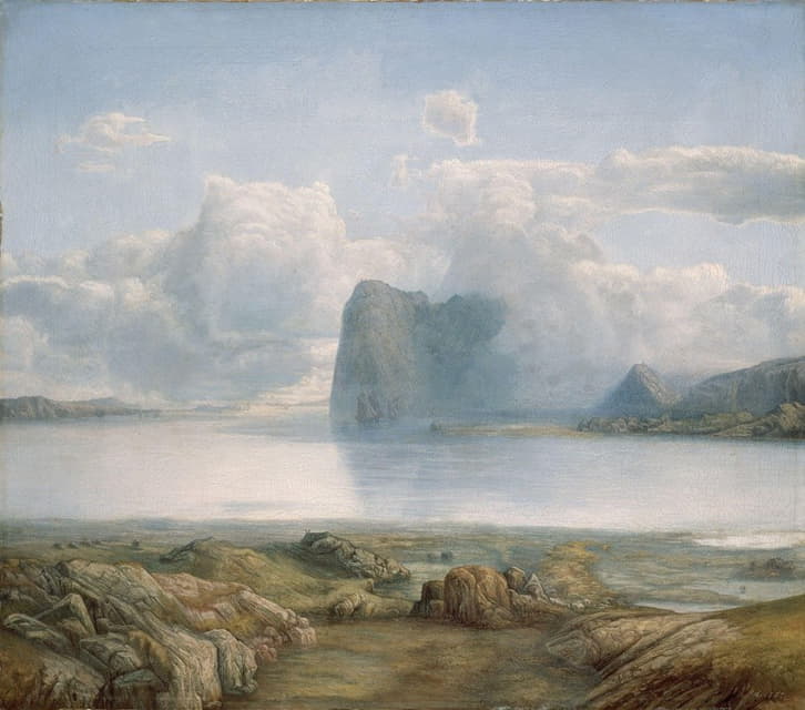 Lars Hertervig - Island Borgøya