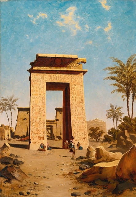 Paul Rudolf Linke - The South Gate, Karnak