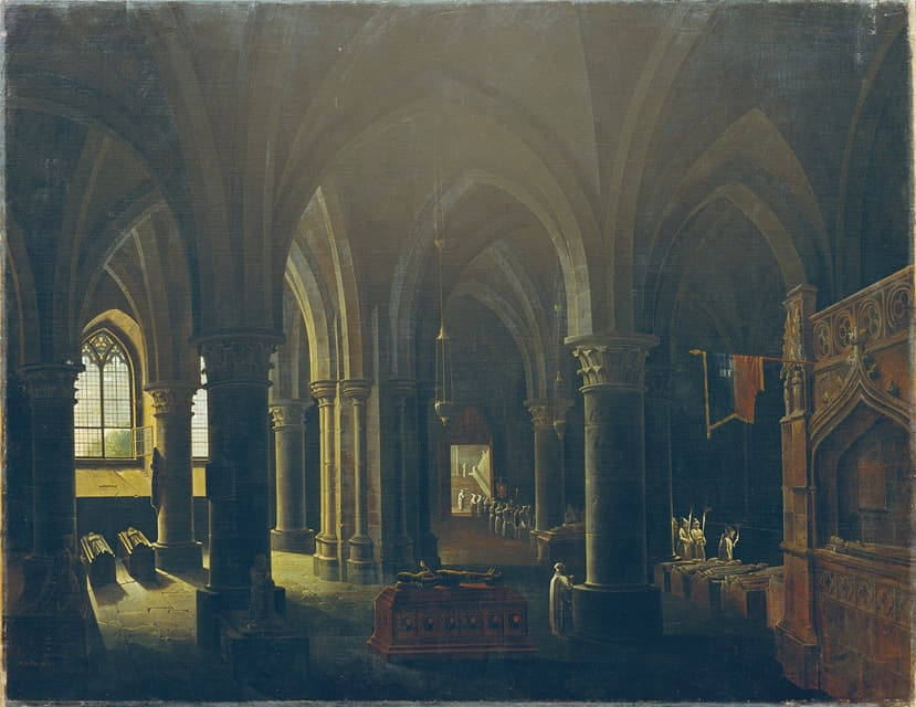 Antonio de Pian - Gotisches Gruftgewölbe