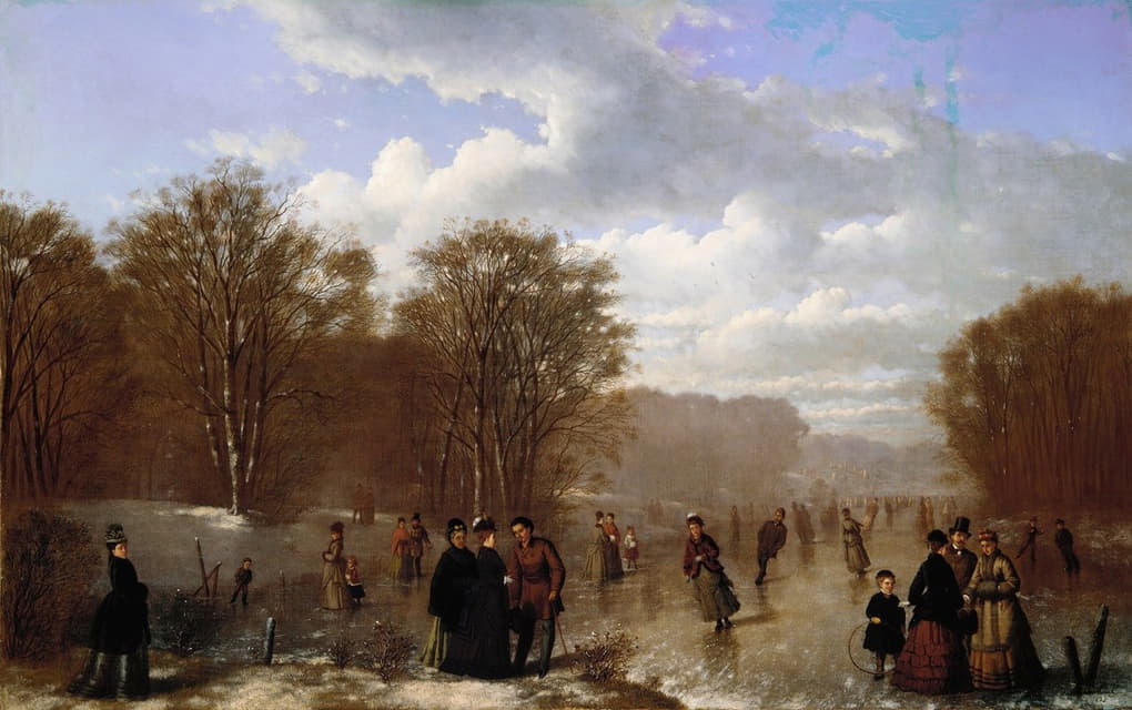 Johann Monglels Culverhouse - Skating on the Wissahickon