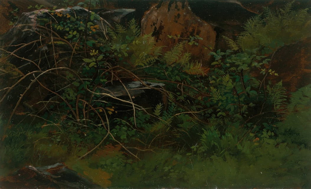 William Stanley Haseltine - Study from Nature