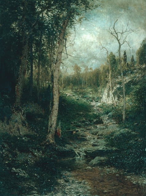 Alexander Helwig Wyant - An Old Clearing