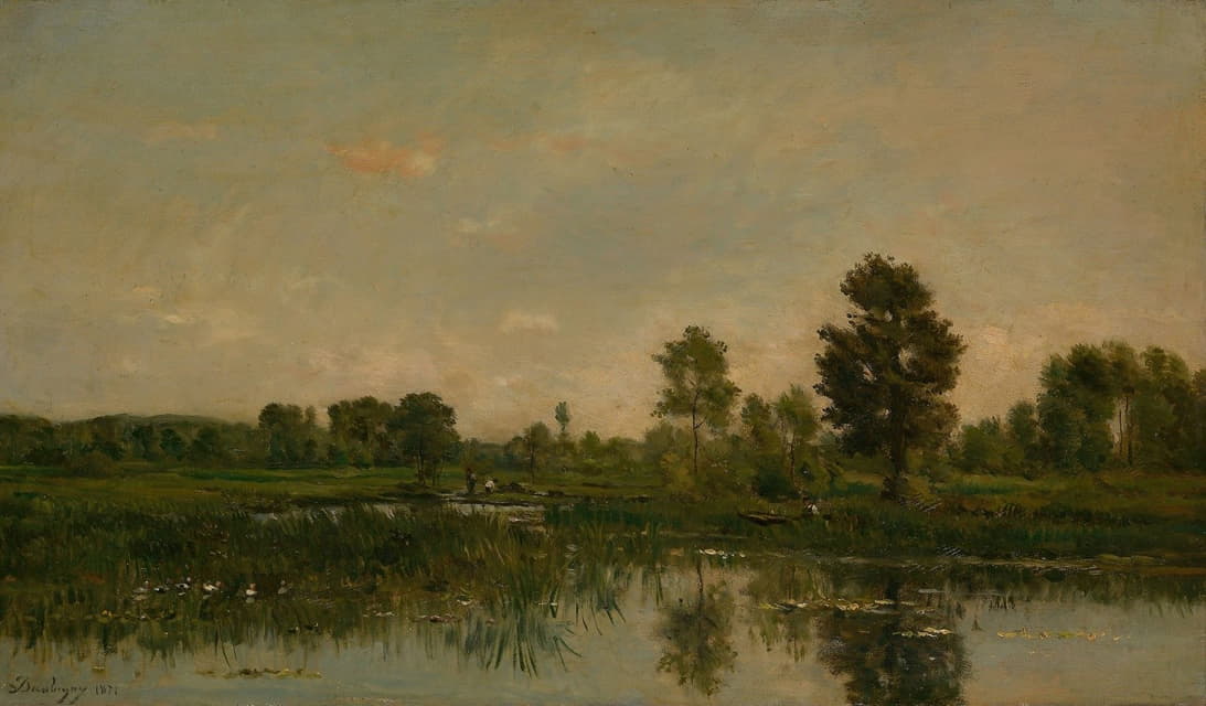 Charles François Daubigny - The Marsh
