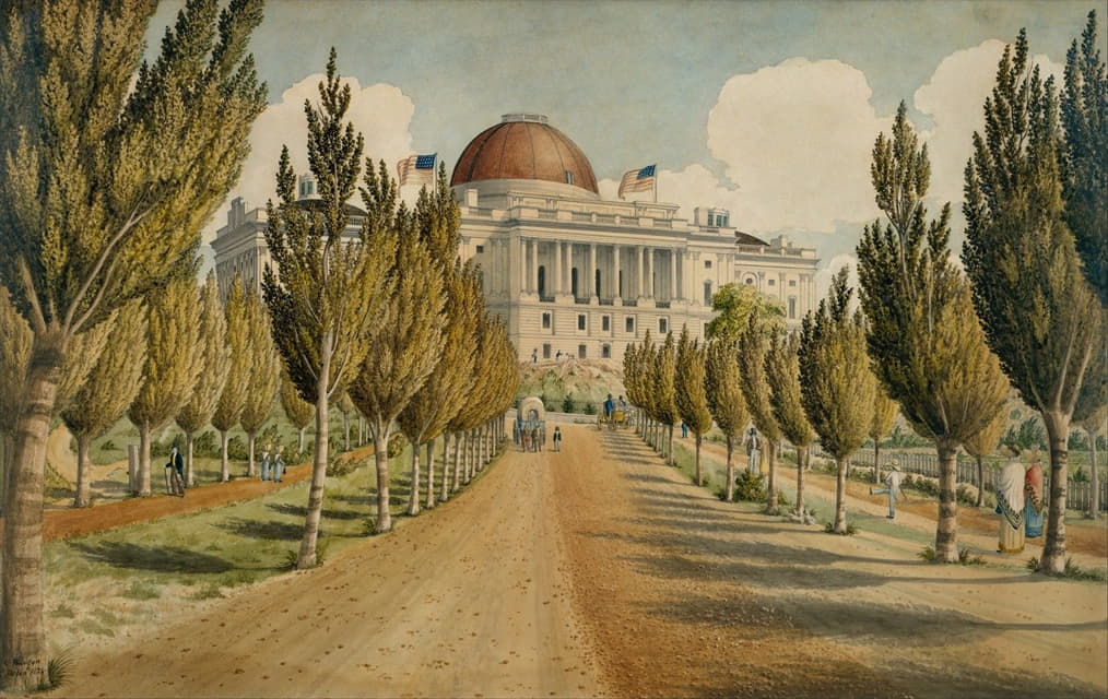 Charles W. Burton - View of the Capitol