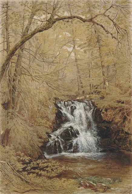 William Rickarby Miller - Indian Falls, Indian Brook, Cold Springs, New York