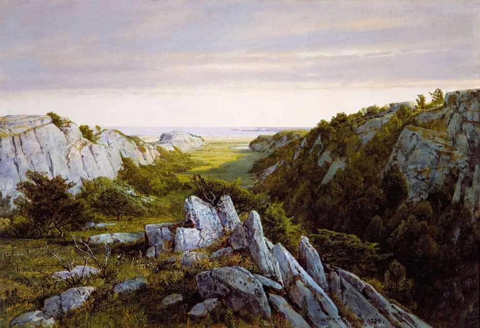 William Trost Richards - From Paradise to Purgatory, Newport