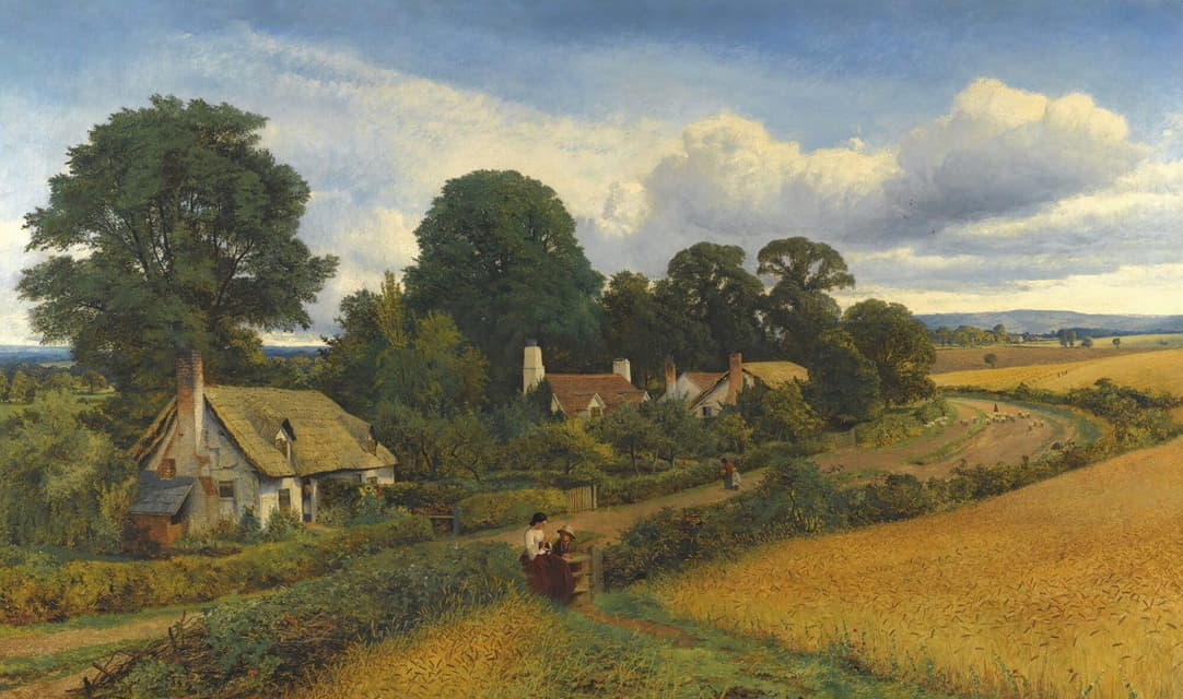Benjamin Williams Leader - The Cottage Homes Of England