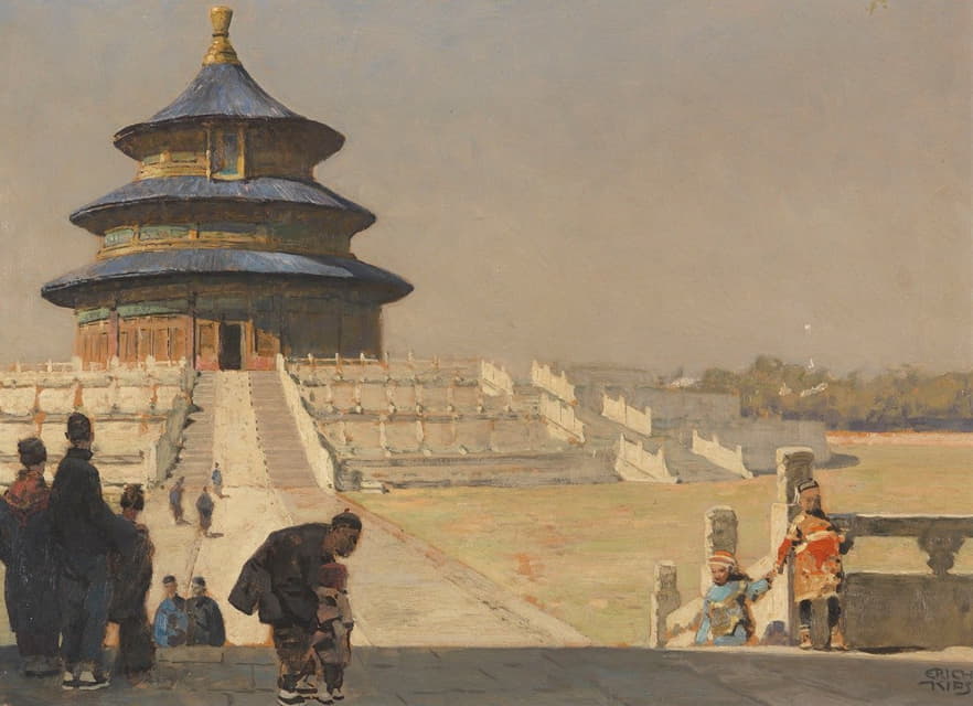 Erich Kips - The Temple of Heaven in Beijing