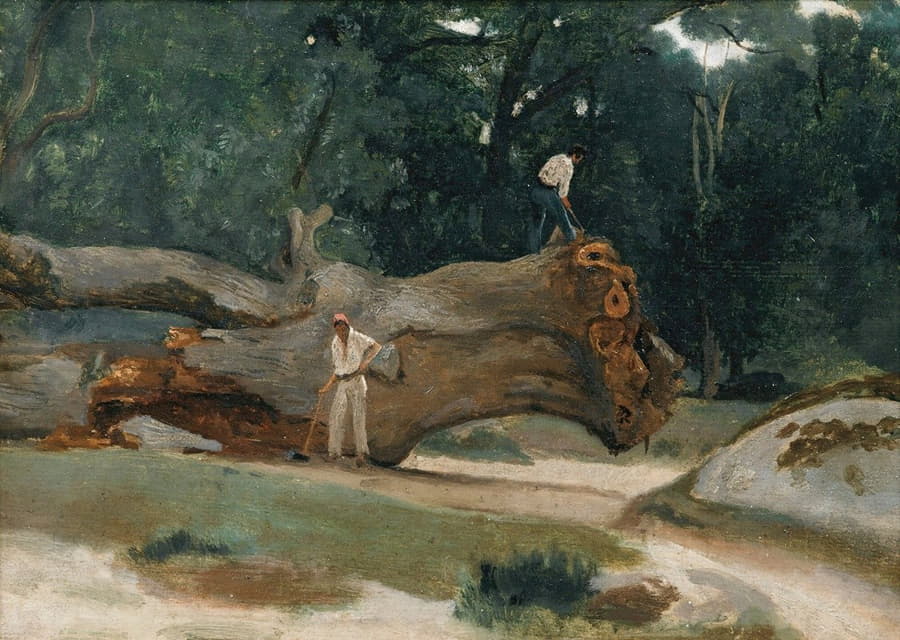 Jean-Baptiste-Camille Corot - Bûcherons
