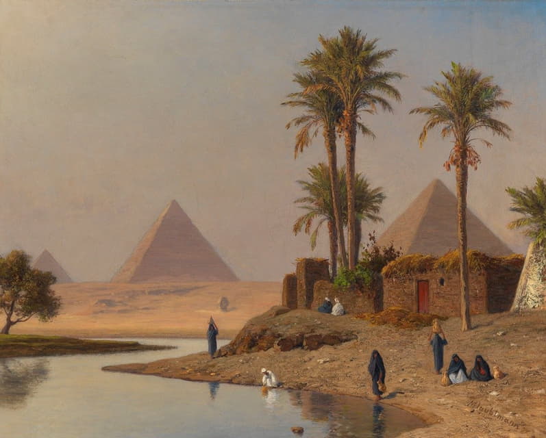 Michael Haubtmann - Die Pyramiden bei Gizeh