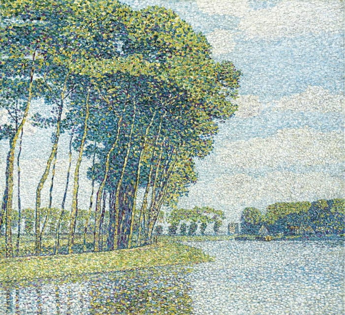 Paul Baum - Bäume Am Kanal (Trees By A Canal)