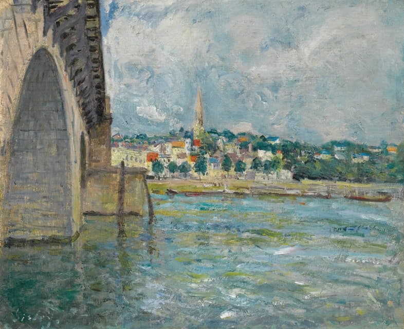 Alfred Sisley - Le Pont De St. Cloud
