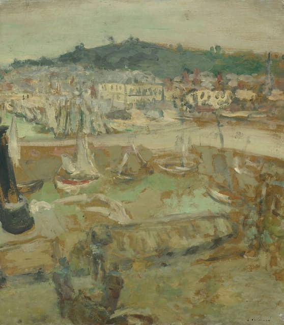 Édouard Vuillard - Le Petit Port, Honfleur